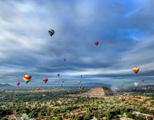Teotihuacan Air Balloon Flight